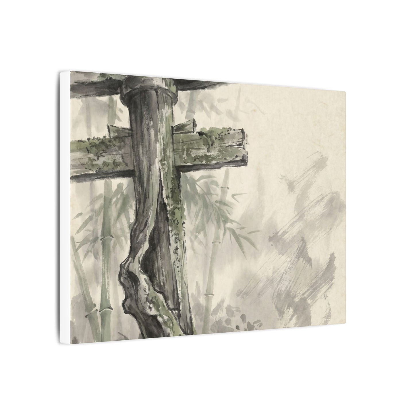 Torii Gate Summer Canvas Art | Zen Tranquil Design