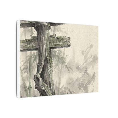 Torii Gate Summer Canvas Art | Zen Tranquil Design