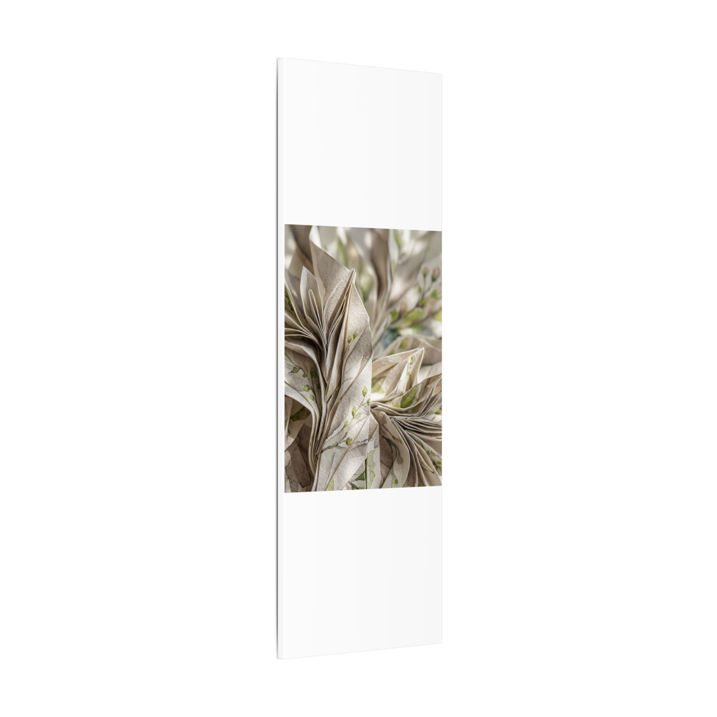 Fukinsei Paper Fold Canvas Art - Japandi Watercolor