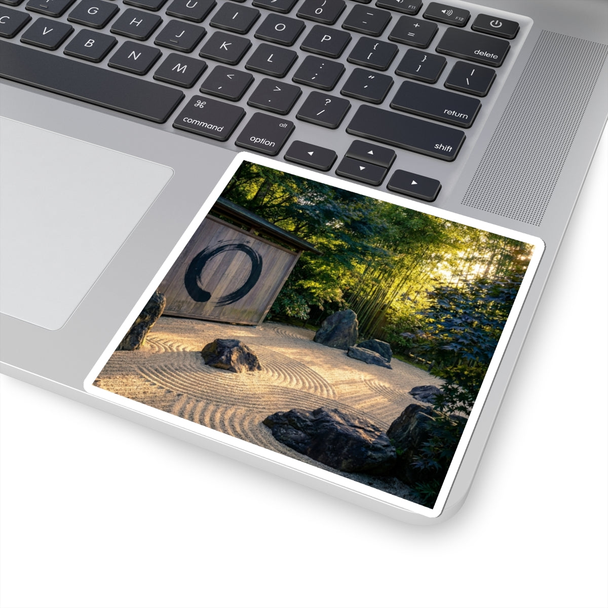 Summer Rock Garden Enso Sticker | Tranquil Decor