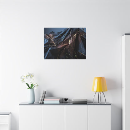 Paper Fold Broken Beauty Canvas Art | Philosophical Kintsugi Art