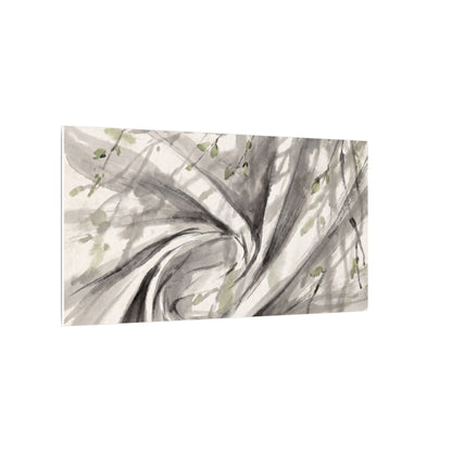 Silk Drape Spring Canvas Art | Zen Contemplative Design