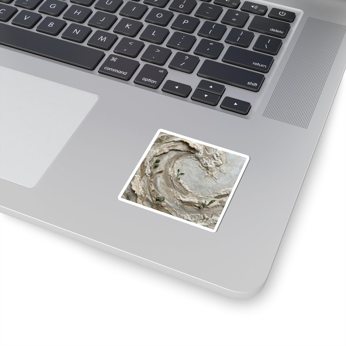 Japandi Ocean Wave in Overcast | Texture Sticker