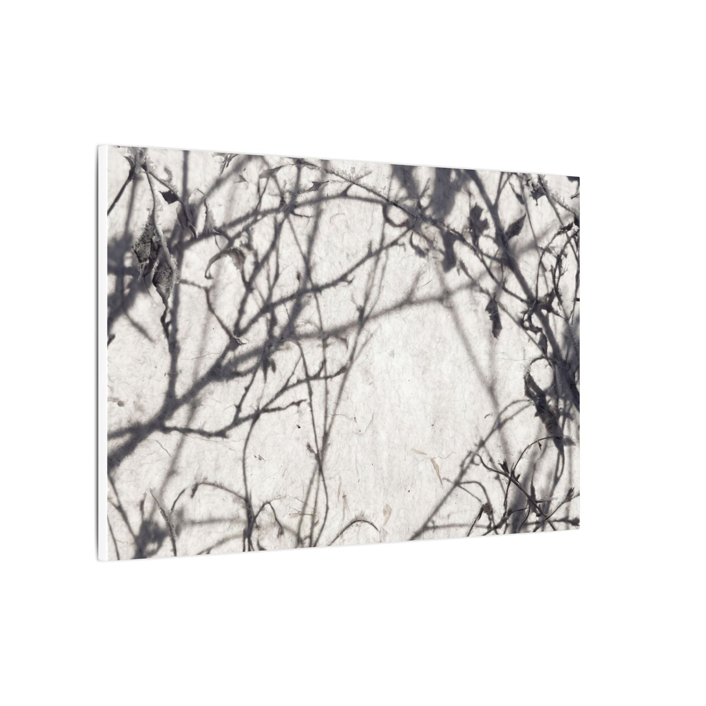 Winter Shadow Play Japanese Pattern Canvas Art | Elegant Decor