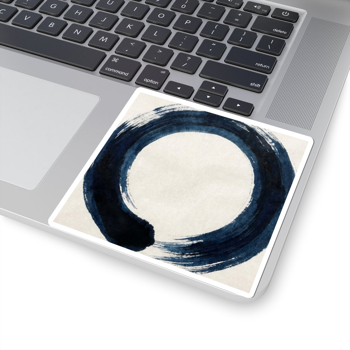 Balanced Meditation Zen Enso Sticker | Balanced Meditation Enso Art Print