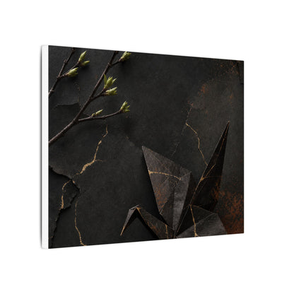 Paper Fold Canvas Art | Spring Kintsugi Broken Beauty Art