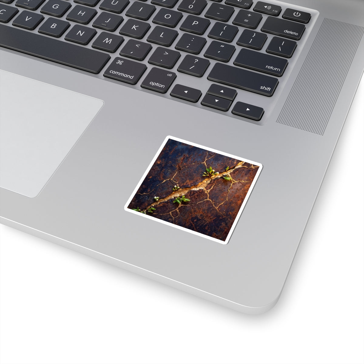Candlelight Rust Patina Sticker - Kintsugi Shibui