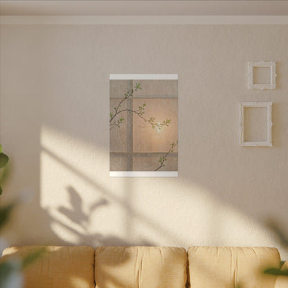 Spring Cherry Blossom Forest Whimsy Canvas Art | Rustic Decor