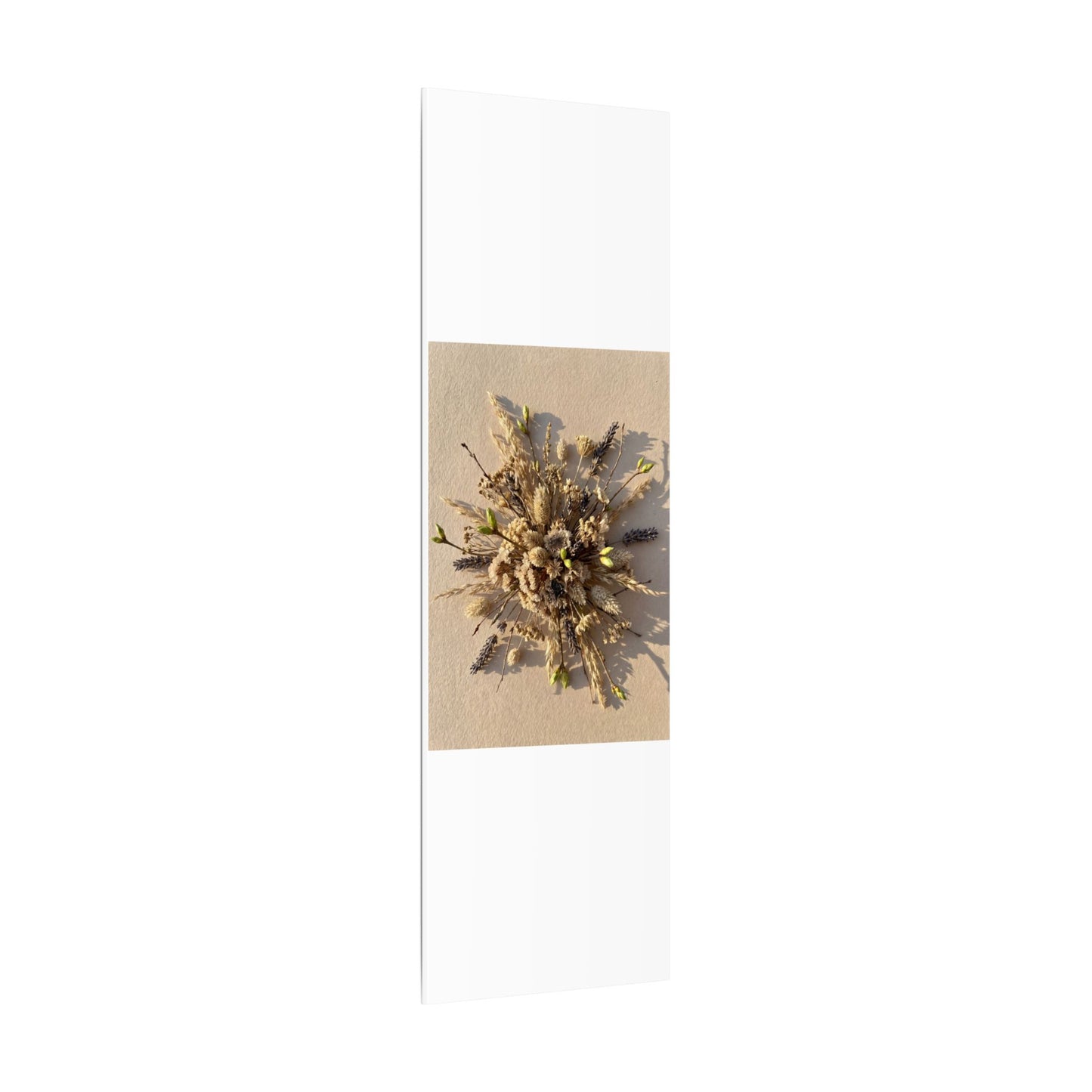 Dried Flowers Spring Canvas Art | Japandi Earthy Design