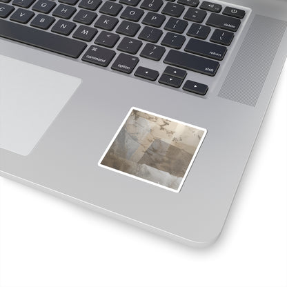 Shadow Play Sticker | Winter Japandi Texture Art