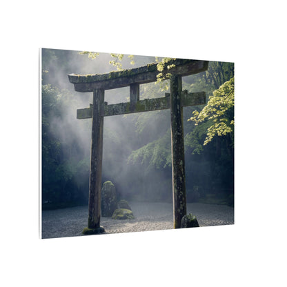 Torii Gate Canvas Art | Spring Zen Karesansui Art