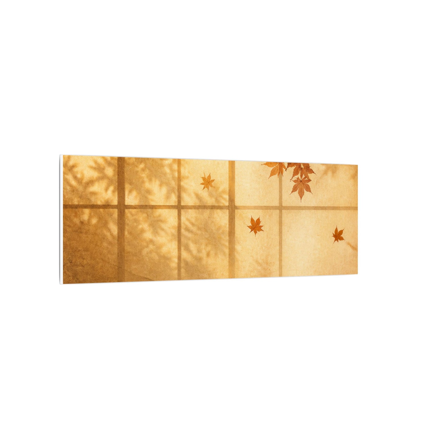Shoji Screen Texture Canvas Art | Earthy Japandi Art