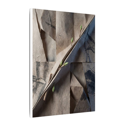 Paper Fold Canvas Art | Spring Japandi Japanese Pattern Art