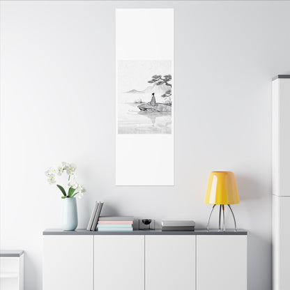 Meditation Harmonious Zen Ukiyo-e Canvas Art