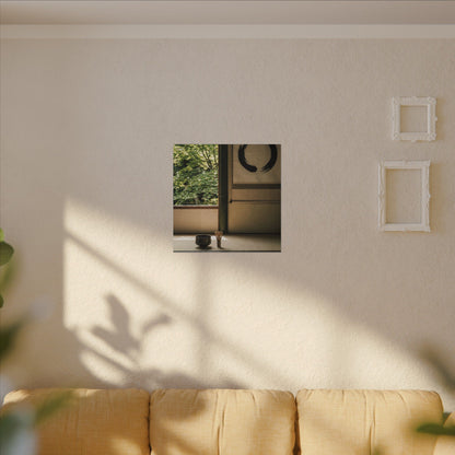 Tea Ceremony Enso Canvas Art | Serene Zen Art