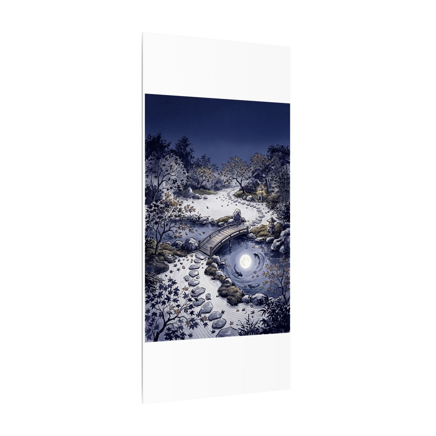 Torii Gate Enso Canvas Art | Contemplative Zen Art