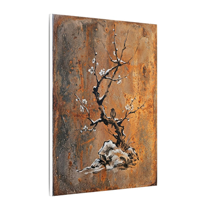 Datsuzoku Rust Patina Canvas Art - Zen Sumi E