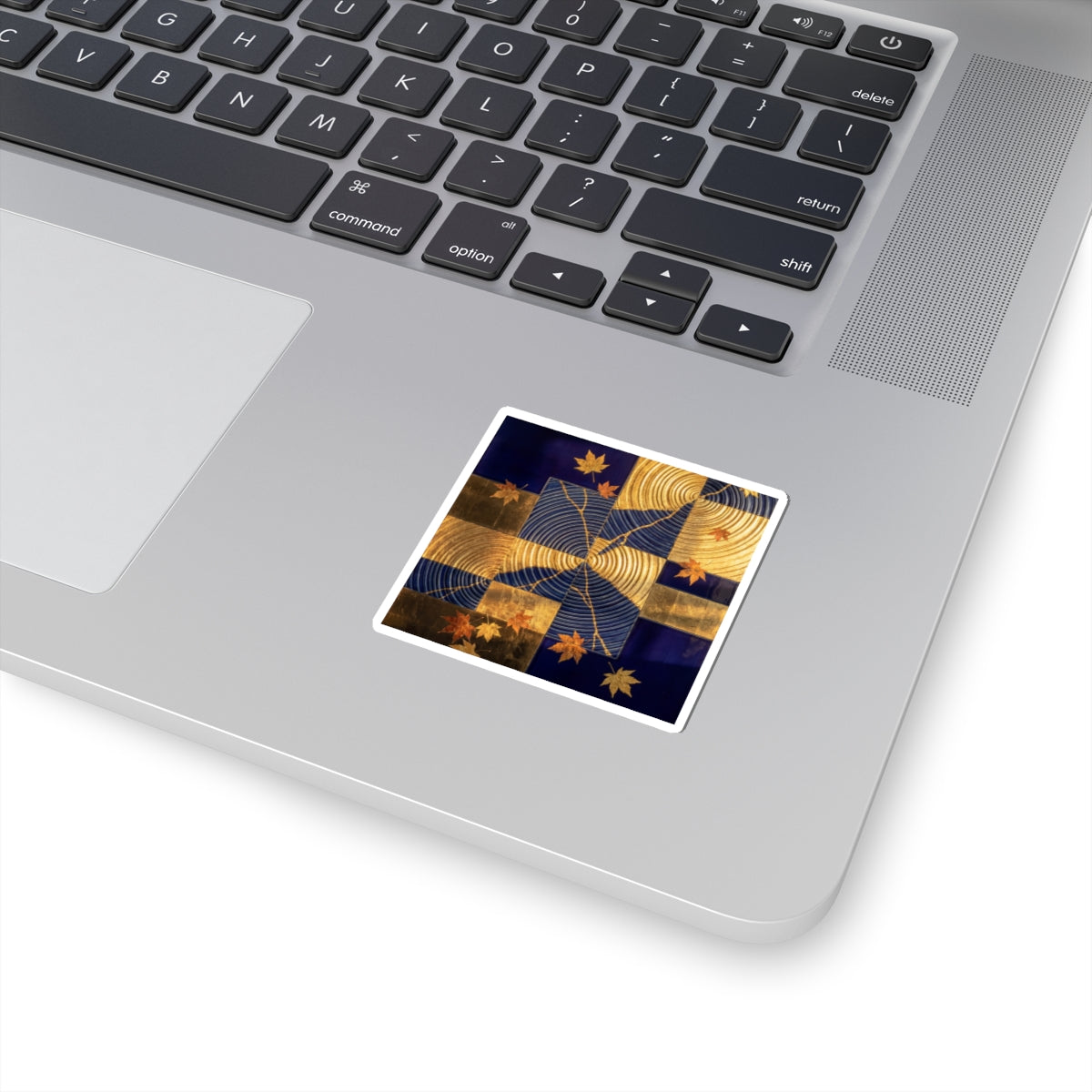 Water Ripple Autumn Sticker | Kintsugi Beautiful Design