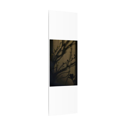 Seijaku Shadow Play Canvas Art - Dark Japandi Charcoal Ink