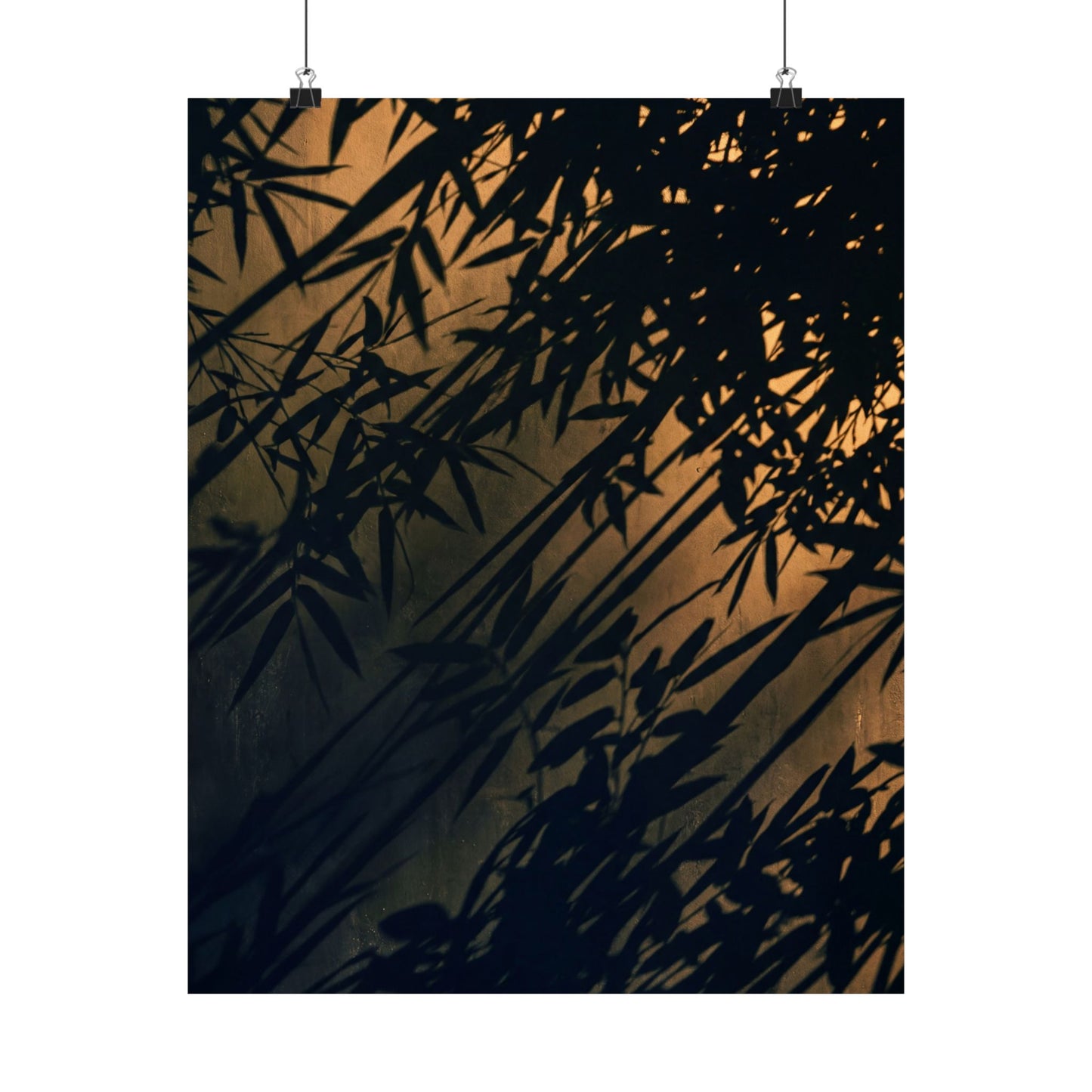 Summer Shadow Play Shadow Zen Wall Art Print | Luxurious Decor Art Print