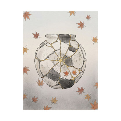 Dawn Broken Pottery Wall Art Print - Japandi Datsuzoku