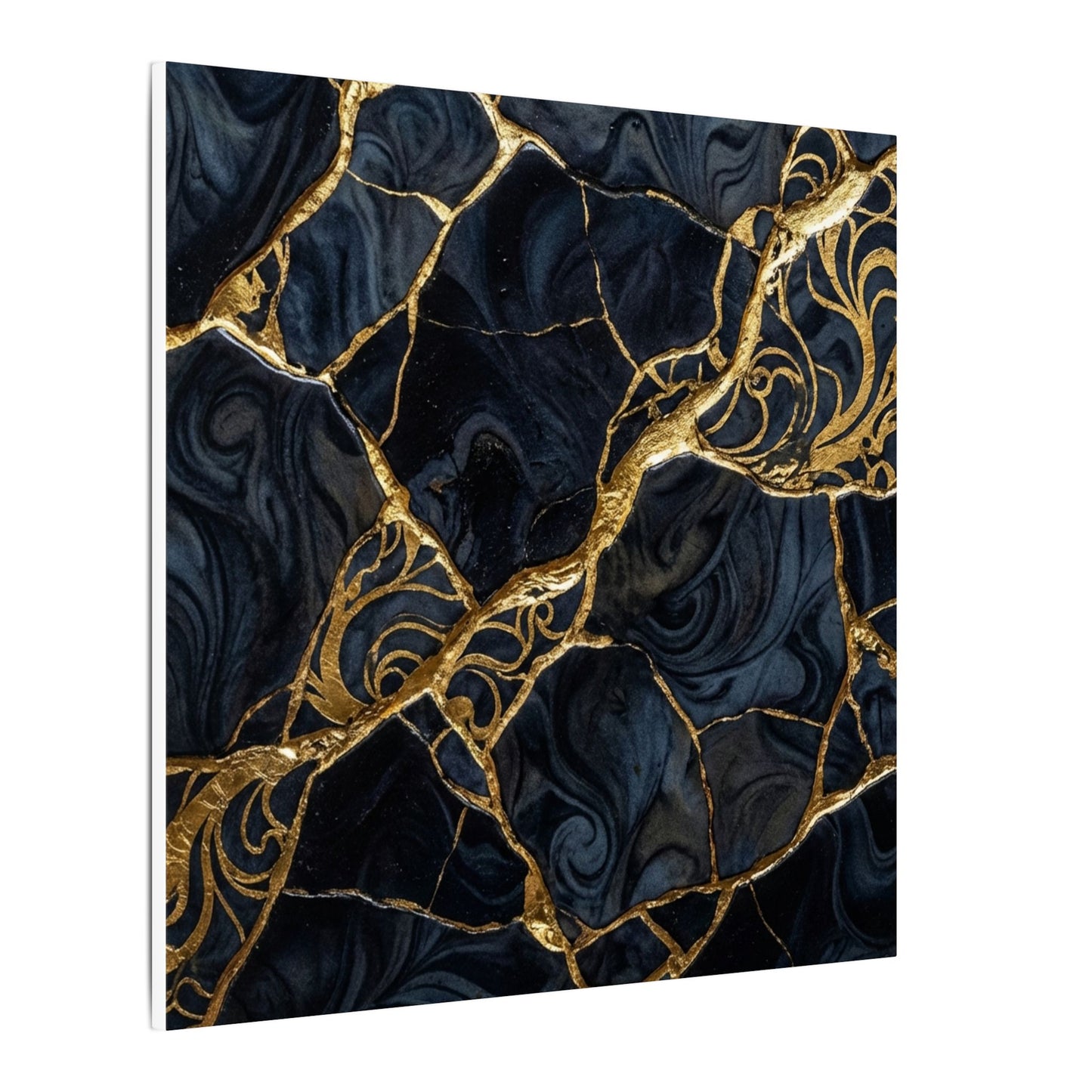 Kintsugi Gold Vein Canvas Art