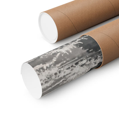 Dappled Incense Smoke Wall Art Print - Zen Seijaku