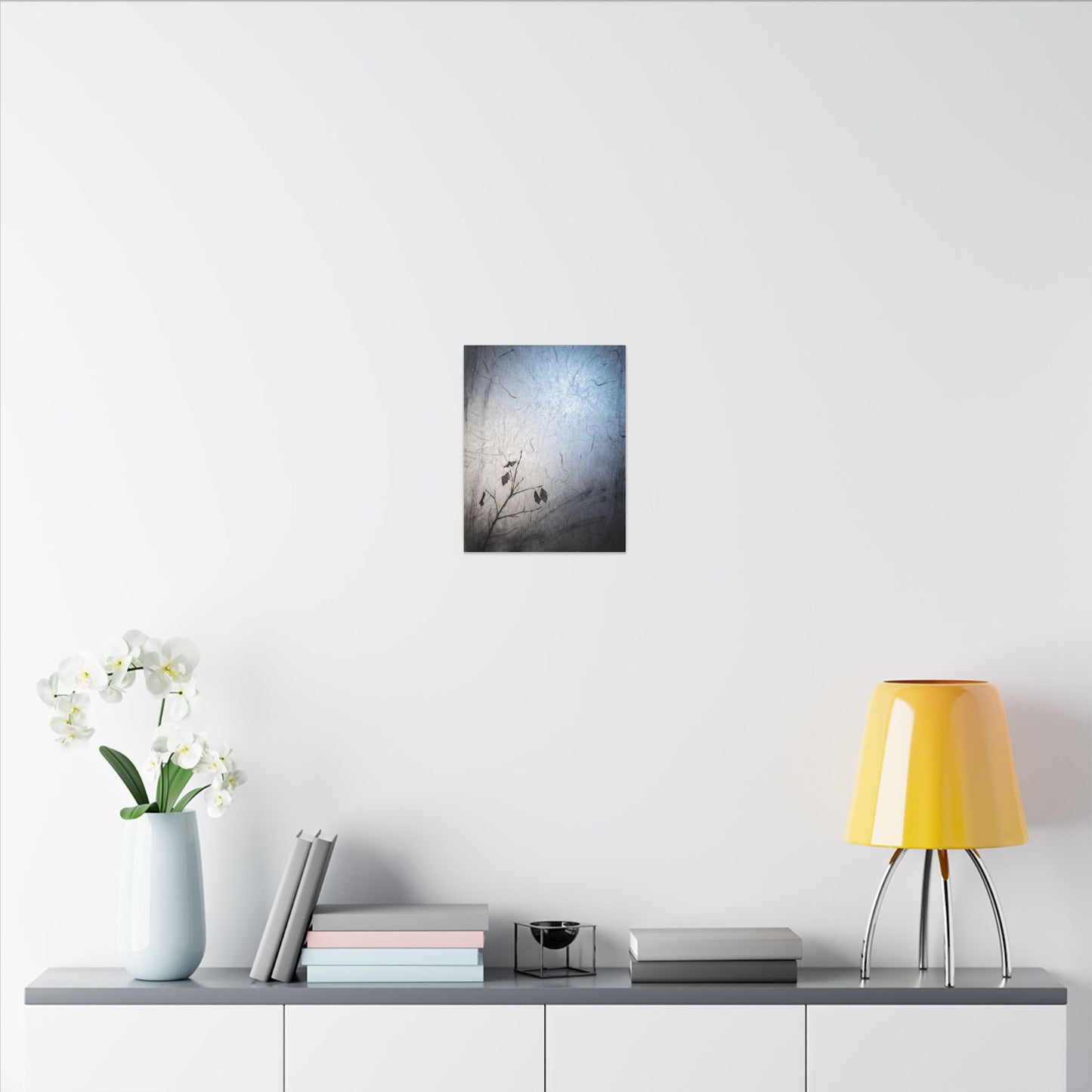 Moonlight Shoji Screen Canvas Art - Japandi Shibui