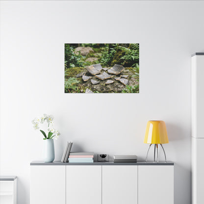 Summer Broken Pottery Gold Repair Canvas Art | Resilient Decor