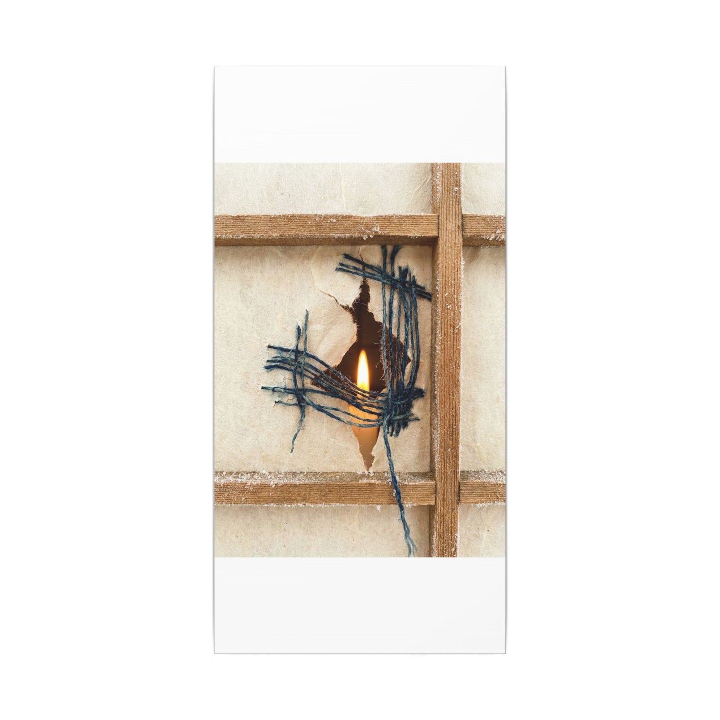 Winter Shoji Screen Broken Beauty Canvas Art | Resilient Decor