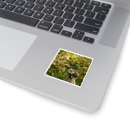 Spring Stone Lantern Gold Repair Sticker | Resilient Decor