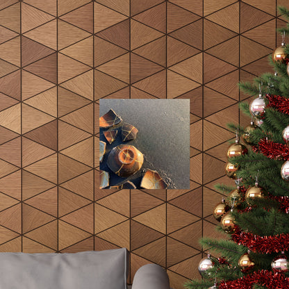 Winter Broken Pottery Gold Repair Wall Art Print | Artful Decor