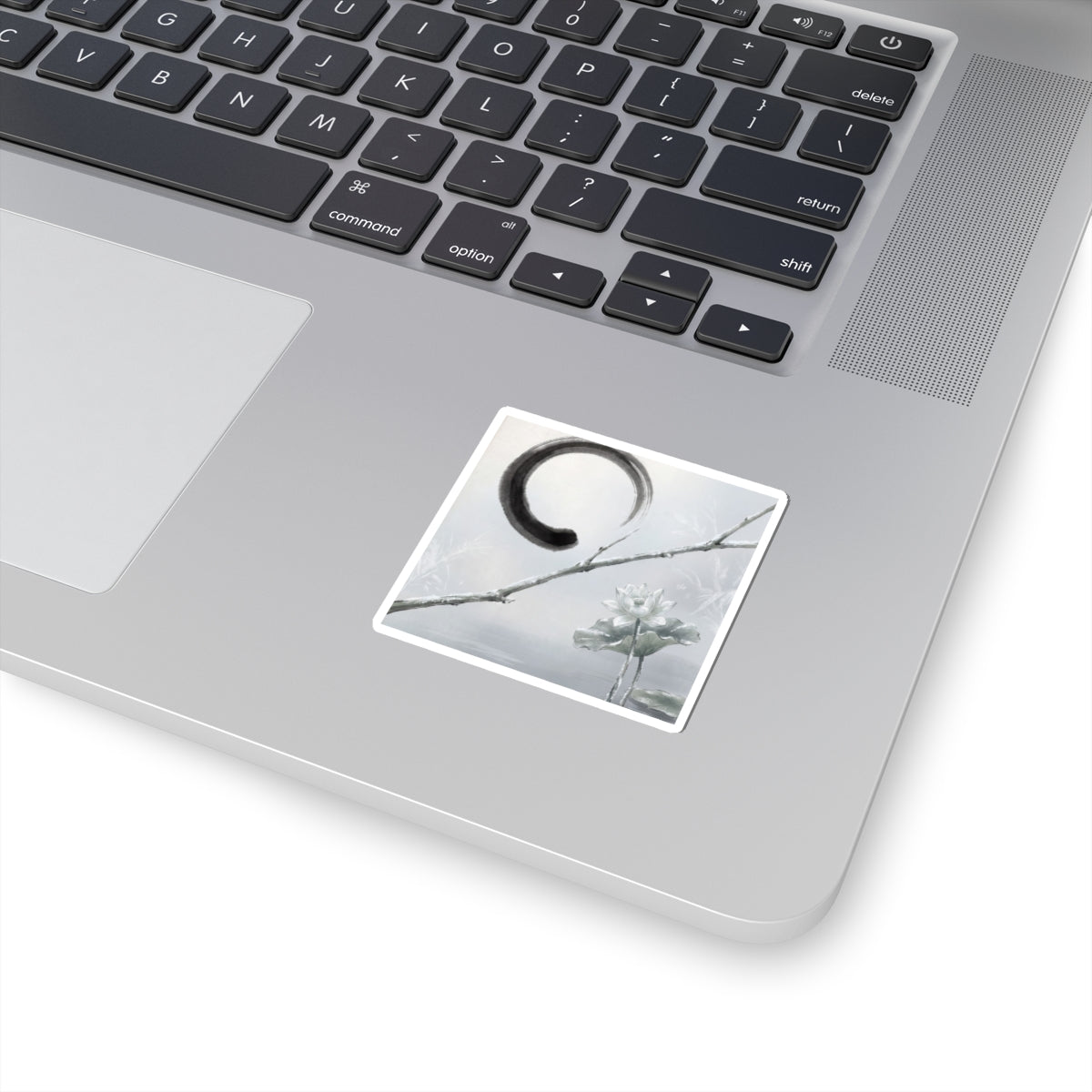 Ma Lotus Flower Sticker - Zen Enso