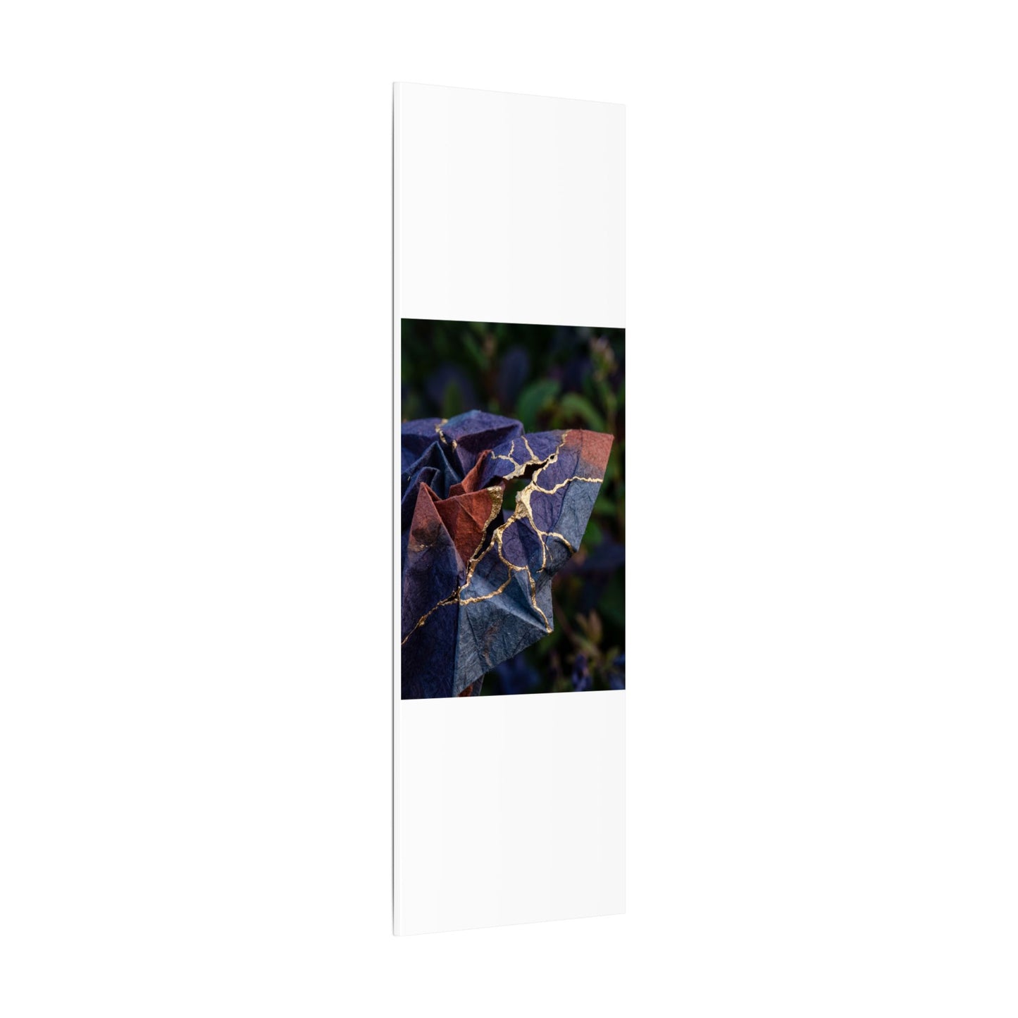Philosophical Paper Fold Canvas Art - Gold Vein Kintsugi