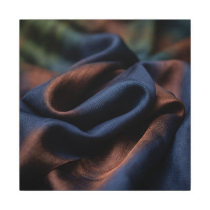 Summer Silk Drape Shadow Zen Canvas Art | Sophisticated Decor
