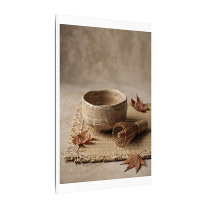 Ma Tea Ceremony Canvas Art - Japandi Texture