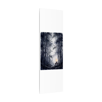 Tranquil Bamboo Grove Canvas Art - Sumi E Zen