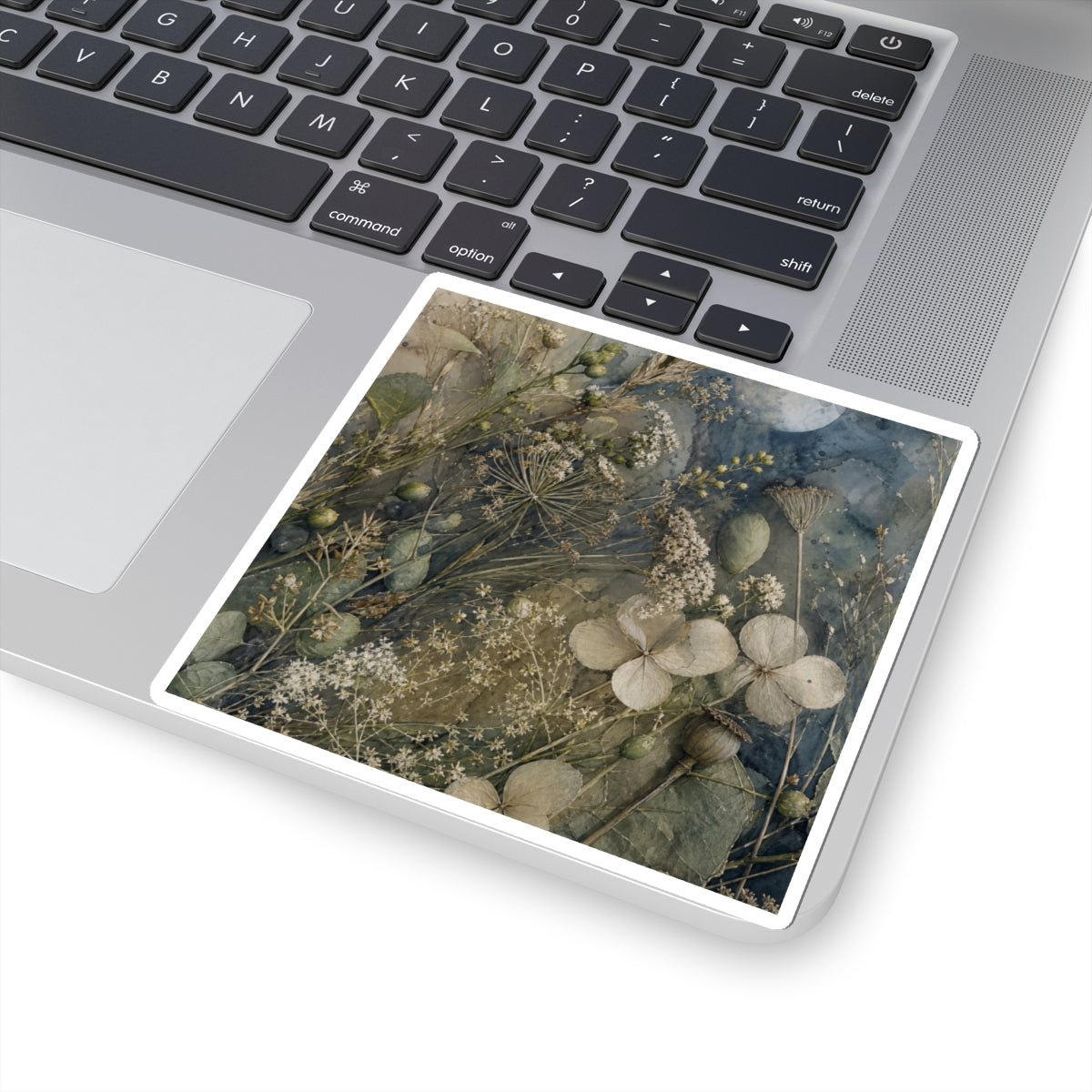 Dried Flowers Spring Sticker | Japandi Earthy Design