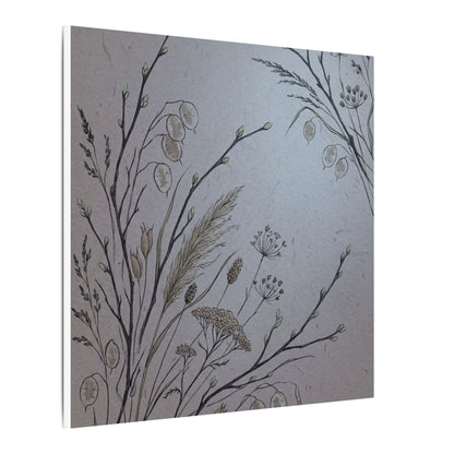 Spring Dried Flowers Japanese Pattern Canvas Art | Cozy Decor