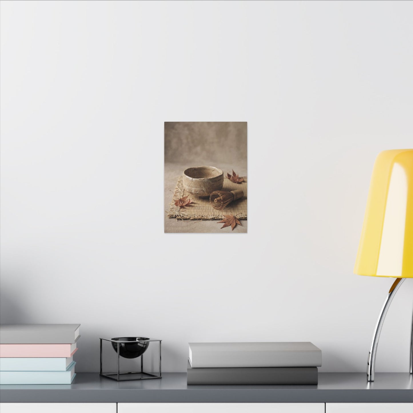 Ma Tea Ceremony Canvas Art - Japandi Texture