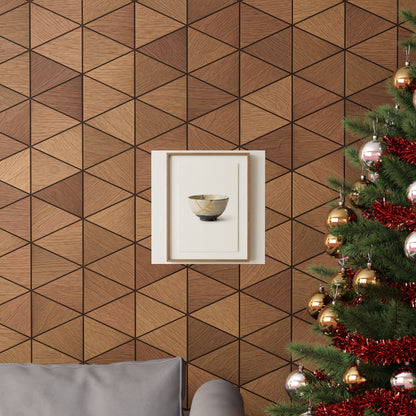 Kintsugi Charcoal Wall Art Print