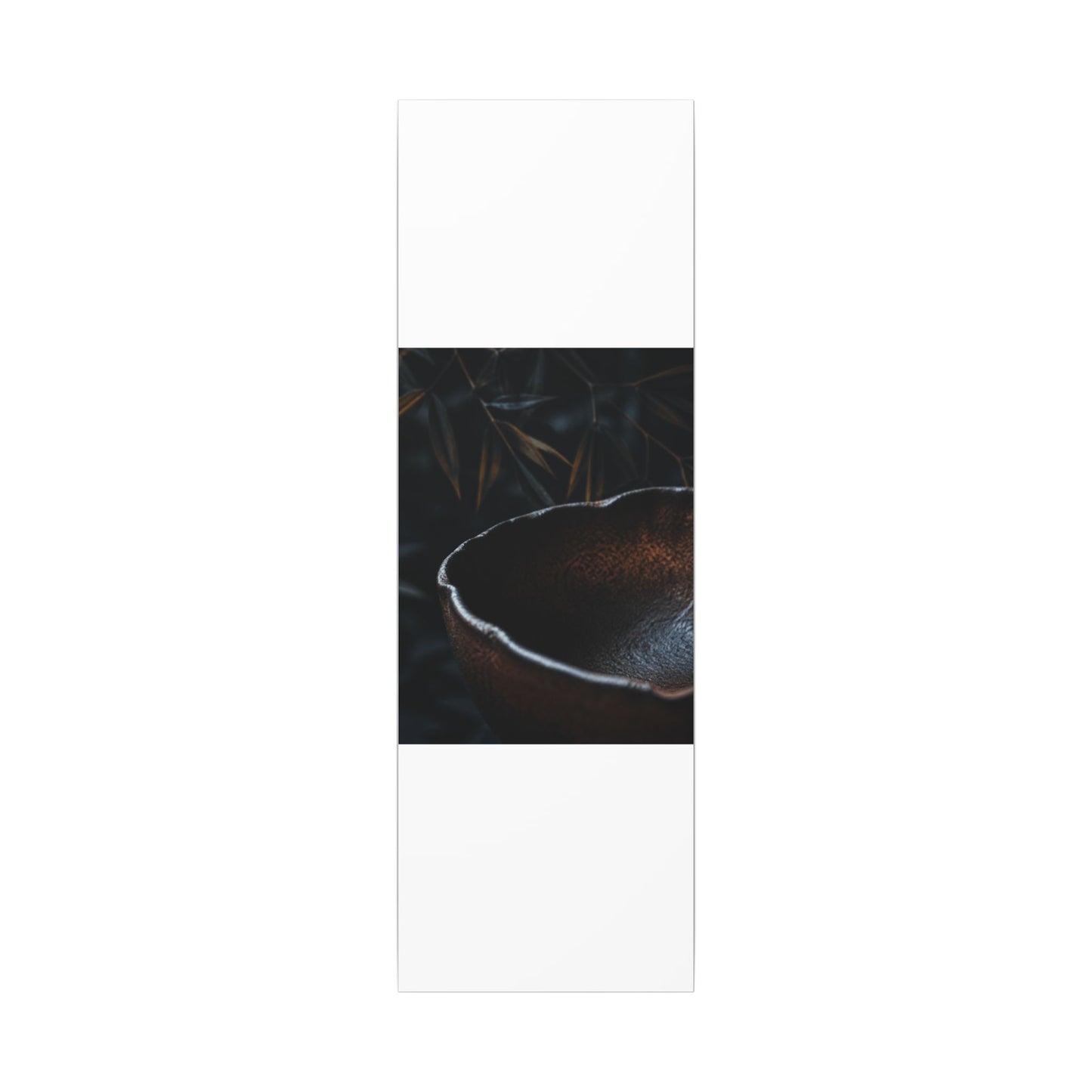 Luxurious Ceramic Bowl Canvas Art - Shadow Zen Dark Japandi