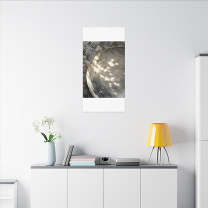 Ceramic Bowl Watercolor Canvas Art | Warm Japandi Art