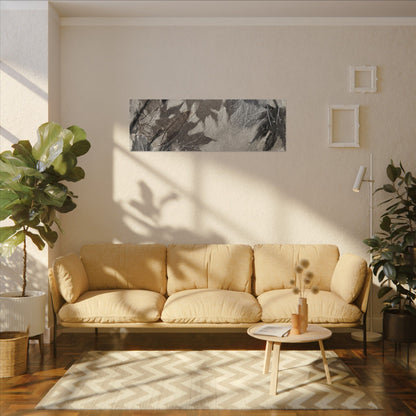 Shadow Play Texture Canvas Art | Cozy Japandi Art