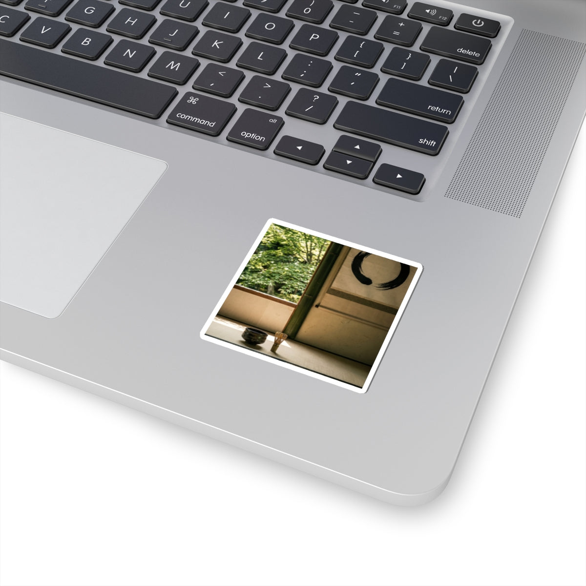 Tranquil Tea Ceremony Sticker - Enso Zen