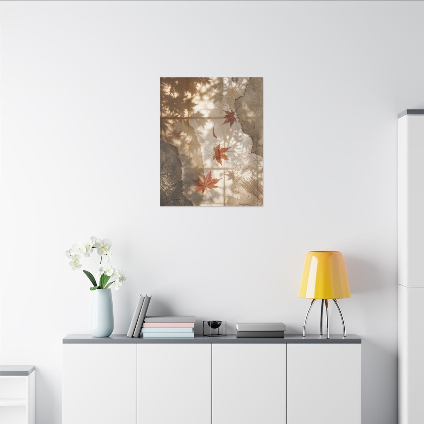Datsuzoku Shoji Screen Canvas Art - Japandi Japanese Pattern