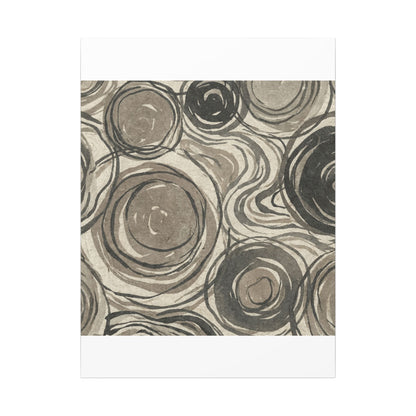 Wabi-sabi Pattern Japandi Japanese Pattern Canvas Art