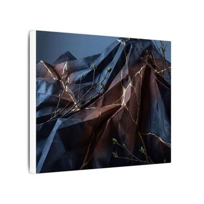 Paper Fold Broken Beauty Canvas Art | Philosophical Kintsugi Art