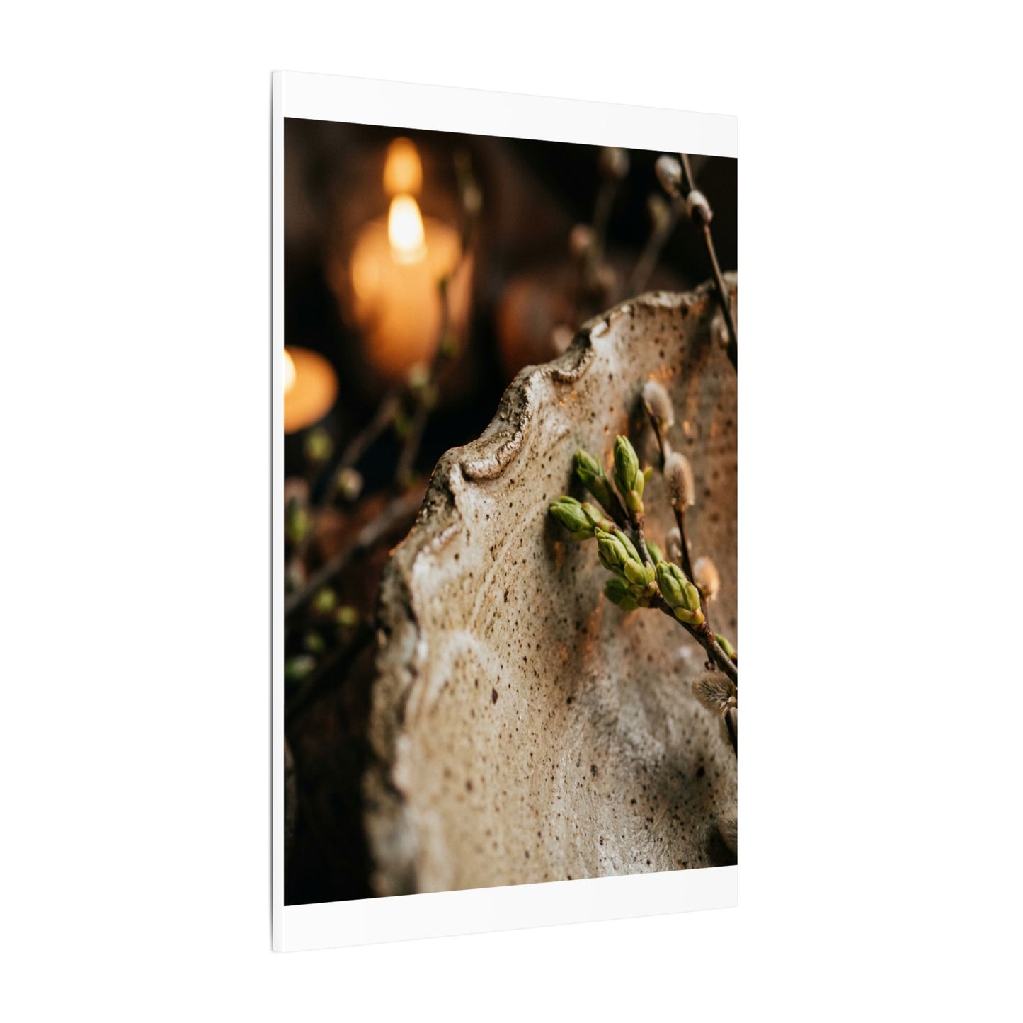 Overcast Ceramic Bowl Canvas Art - Japandi Ma