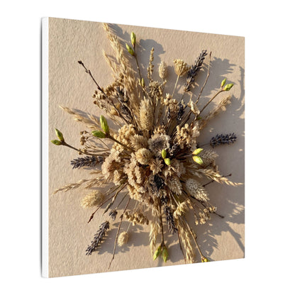 Dried Flowers Spring Canvas Art | Japandi Earthy Design